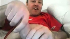 Lusty Str8 Daddy with Fat Cock and Impressive Cumshot #23