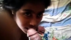 indian babe fucked in all position and takes a facial