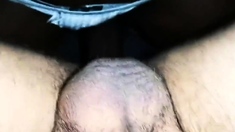 Bottom, Bare filled by Huge Black Cock