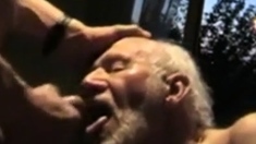 old grandpapa sucking